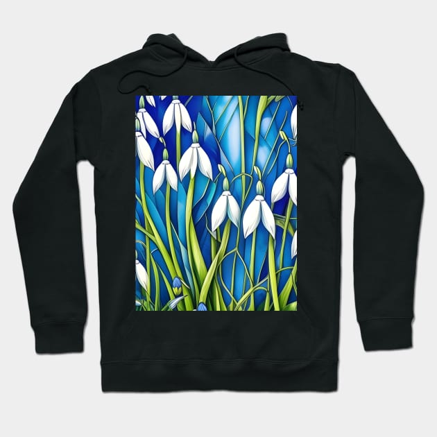 Snowdrops Hoodie by LyndiiLoubie